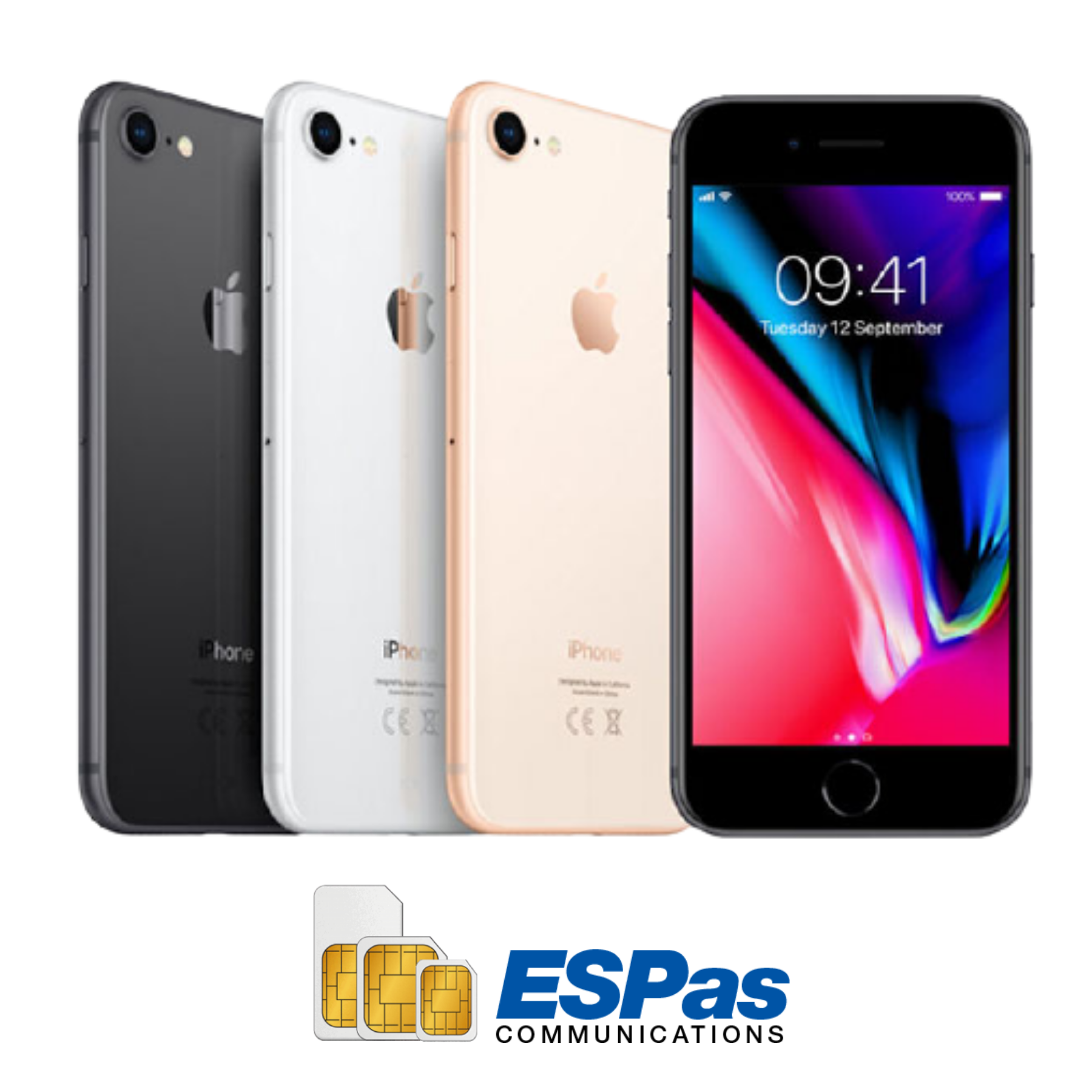 iPhone8+ソフトバンク音声SIM+ 20GB or 50GB – Espas.com